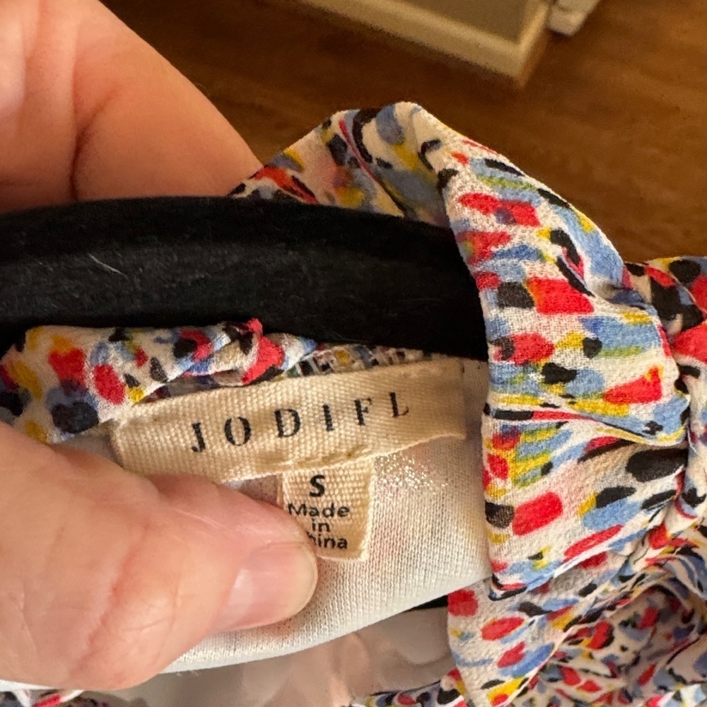 JODIFL Multicolor Ruffle Mini Dress - Picture 2 of 7